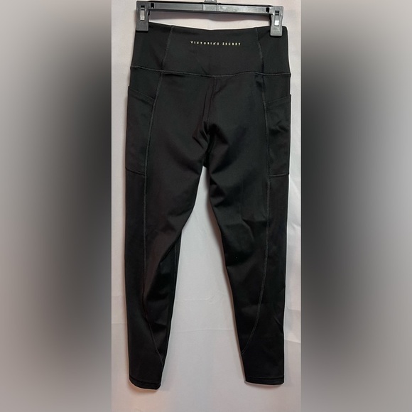 Victoria’s Secret Gym Workout Leggings, Size 8, Black, Side pockets - Picture 2 of 10